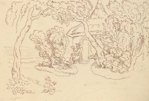 Albumteckning av Thomas Rowlandson