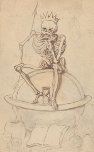 Albumteckning av Thomas Rowlandson