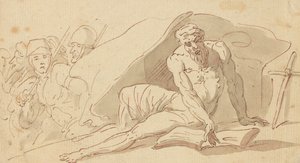 Albumteckning av Thomas Rowlandson