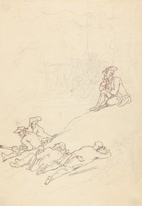 Albumteckning av Thomas Rowlandson