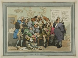 Amputation av Thomas Rowlandson