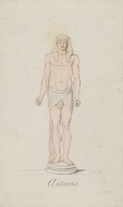 Antinous som Osiris av Thomas Rowlandson