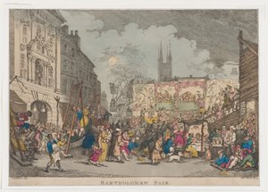Bartolomeusmässan, 1807, 1807. av Thomas Rowlandson