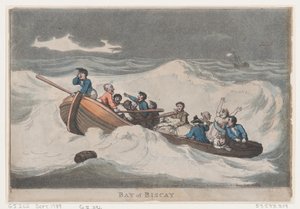 Biscayabukten, september 1789, september 1789. av Thomas Rowlandson