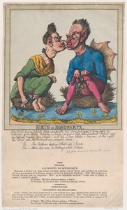 Bonopartes födelse, 8 februari 1808., 8 februari 1808. av Thomas Rowlandson