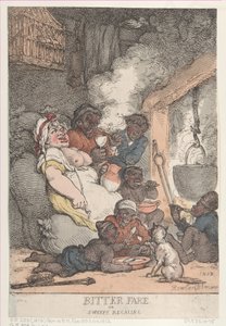 Bitter mat eller sveper regaling, 1812., 1812. av Thomas Rowlandson