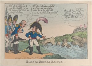 Boneys Broken Bridge, 12 juni 1809., 12 juni 1809. av Thomas Rowlandson