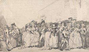 Box Lobby-solstolar av Thomas Rowlandson