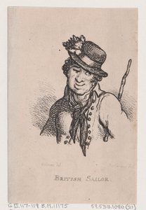 Brittisk sjöman, april 1808., april 1808. av Thomas Rowlandson