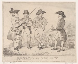 Piskens bröder, 27 november 1781, 27 november 1781. av Thomas Rowlandson