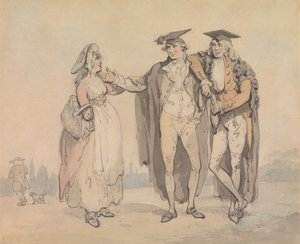 Bucks of the First Head av Thomas Rowlandson