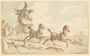 Kapten Squander Bang Up to the Mark av Thomas Rowlandson