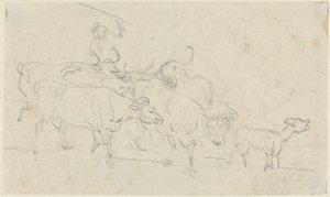 Nötkreatur av Thomas Rowlandson