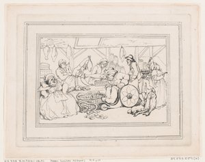 Baths bekvämligheter, plåt 4 av Thomas Rowlandson