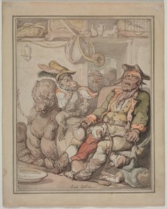Jämförande anatomistudie, c. 1810-1820. av Thomas Rowlandson