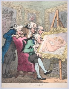 Connoisseurs, 20 juni 1799., 20 juni 1799. av Thomas Rowlandson