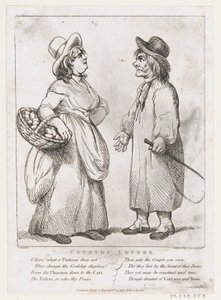 Country Lovers, 15 mars 1798., 15 mars 1798. av Thomas Rowlandson