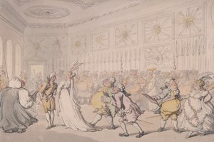 Hovmän som passerar genom vaktkammaren, St James
