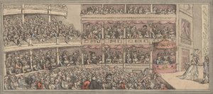 Covent Garden Theatre, 1792, 1792. av Thomas Rowlandson