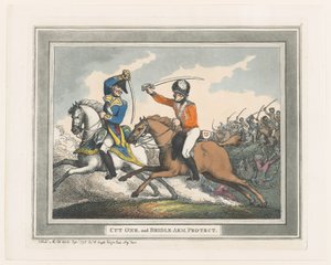 Cut One and Bridle Arm Protect, 1 september 1798., 1 september 1798. av Thomas Rowlandson