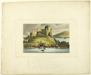 Doctor Syntax Tumbling in the Water, från The Tour of Doctor Syntax av Thomas Rowlandson