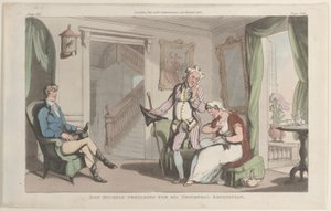 Don Michele förbereder sig för sin triumfexpedition, från Neapel och Campagna ..., 1 juni 1815. av Thomas Rowlandson