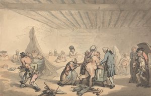 Dr Grahams badanstalt av Thomas Rowlandson