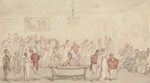 Elegant pardans av Thomas Rowlandson