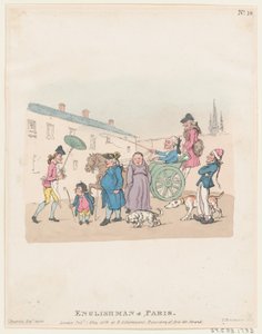 Engelsman i Paris, 1 maj 1803., 1 maj 1803. av Thomas Rowlandson
