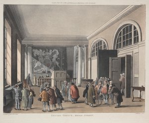 Skatteverket, Broad Street av Thomas Rowlandson