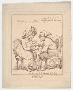 Fancy, 20 juli 1801, 20 juli 1801. av Thomas Rowlandson