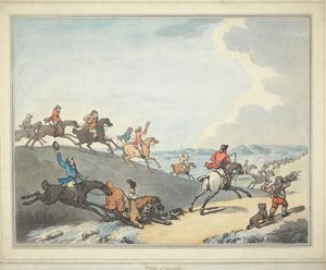 Rävjakt [serie om sex delar]:   2. Jakten av Thomas Rowlandson