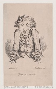 Fransman, april 1808., april 1808. av Thomas Rowlandson