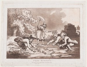 Grodjakt av Thomas Rowlandson