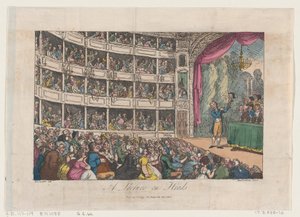 Frontispice, från A Lecture on Heads av George Alexander Stevens, april 1808, april 1808. av Thomas Rowlandson