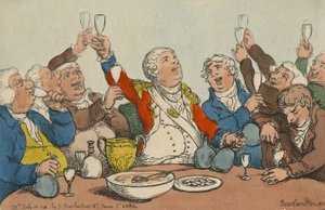 Glödande maskar av Thomas Rowlandson