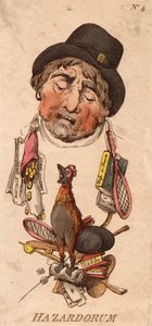 Rubriker: Hazardorum av Thomas Rowlandson