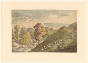 Kullar med får av Thomas Rowlandson