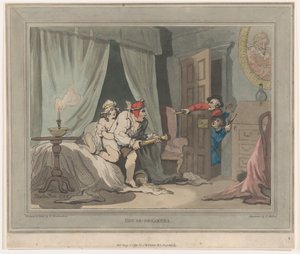 Husbrytare, 1 augusti 1791., 1 augusti 1791 av Thomas Rowlandson
