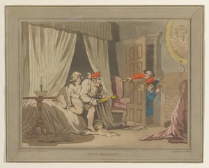 Inbrottstjuvar av Thomas Rowlandson