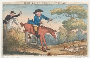 How to Do Things av Halves, 4 maj 1808., 4 maj 1808. av Thomas Rowlandson
