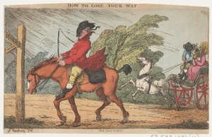 How to Lose Your Way, 11 juni 1808., 11 juni 1808. av Thomas Rowlandson