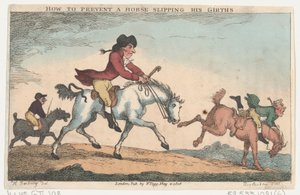 Hur man förhindrar en häst från att halka sin omkrets, 4 maj 1808., 4 maj 1808. av Thomas Rowlandson