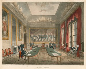 Interiör av Trinity House av Thomas Rowlandson