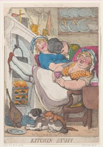 Kitchin Stuff, 1 november 1810., 1 november 1810. av Thomas Rowlandson