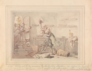 Kitty Overcome av Thomas Rowlandson