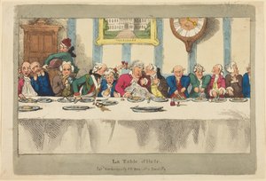 Dagens rätt av Thomas Rowlandson