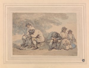 Arbetare i vila av Thomas Rowlandson