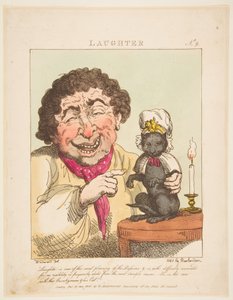 Skratt, 21 januari 1800. av Thomas Rowlandson