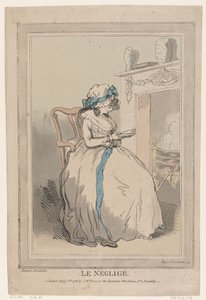 The Negligee, 6 mars 1786., 6 mars 1786. av Thomas Rowlandson